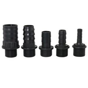 분수 펌프용 바이롱 노즐 키트 수족관 어항 연못 수경 재배 조각상용 5가지 크기의 플라스틱 교체 어댑터