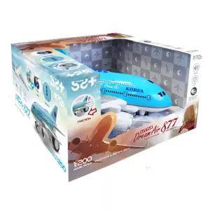 어린이집 국적기 비행기 작동 완구 원격 조종장난감 선물 조정 놀이 RC카 오프로드 RC