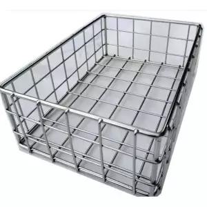 스텐 사각 바구니 거름망 취감망 굵은망 채망 튀김망 야채