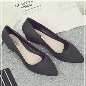 젤리슈즈 로우굽 캐주얼로퍼 여자 플랫로퍼 여성 플랫슈즈 레인구두 2WF65DEC3E