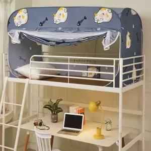 원터치 난방텐트 방한텐트 침대텐트 보온 기숙사 실내 수면