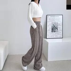 밴딩바지 면 배기바지 배기팬츠 루즈핏 코디 스판 (WFJ4XKX)