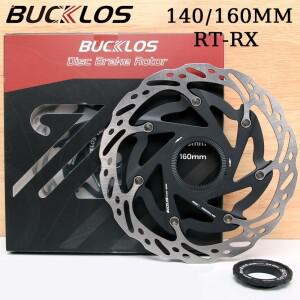 BUCKLOS RT-RX  브레이크 로터 160mm 도로 산악 자전거 센터록 Sram 용 Shimano 잠금