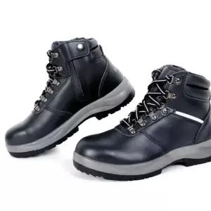 안전 작업화 논슬립 PU 산업용 신발 슈렉스 스타일 근무화 운동화 (WFJ4Y91)