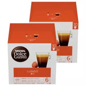 돌체구스토 룽고 호텔 홈카페 데일리 캡슐 6.5g 30개입 2개