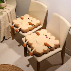 1개 시뮬레이션 빵 토스트 쿠션 메모리 폼 베개 소파 의자 좌석 장식 학생 귀여운 패드