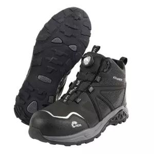 세이프티 작업화 다이얼 신발 건설 산업용 근무화 운동화 안전신발 (WFJ4YB3)