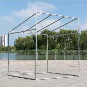 미니 비닐하우스 뼈대 건조대 창고 골조 차양대 야외 텃밭