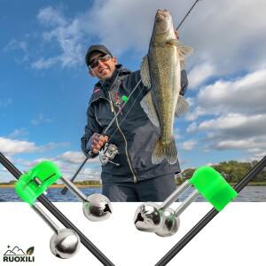 [호환품]30/50개 낚시 알람 벨 플라스틱 로드 클립 -  경험 물림 표시기 도구 액세서리