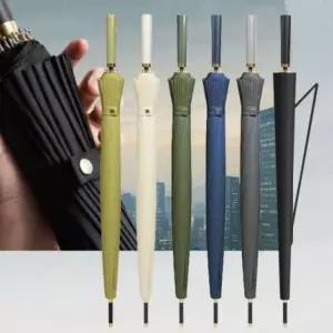 대형우산 튼튼한 대형 장우산 자동 고급 골프 우산 커버포함 (WFJ4RWJ)