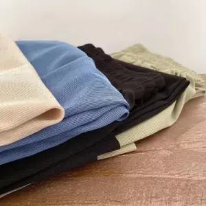 썸머 쿨 와이드 밴딩 팬츠 MFNC030031 나팔바지 여성 나팔 와이드 여성 레깅스 (WFK3QB9)