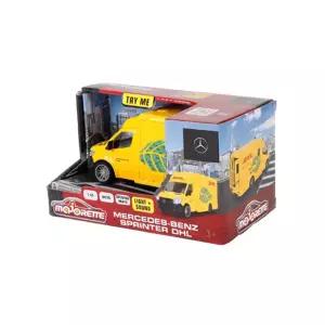 3세이상 남아 선물용 벤츠DHL 택배자동차 차량용피규어 키덜트 혼놀