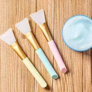 실리콘 팩 브러쉬 실리콘브러쉬팩 모델링 얼굴붓 얼굴 화장품 펴바르는 팩붓