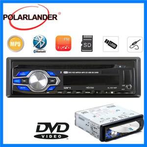 새로운 1 Din 자동차 라디오 DVD VCD CD 플레이어 블루투스 12V 오디오 DVD Autoradio 스테레오 MP3 플레이