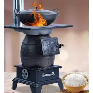 주물 난로 화목 캠핑 쿠킹화로 펠릿 농촌 숯불 화로
