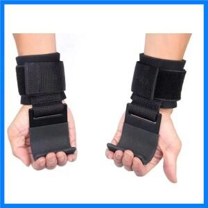 근력 트레이닝 장갑 바벨 보조 장비 스틸 훅 웨이트리프팅 손목 보호대 피트니스 트레이닝 보호 장비