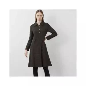 올리비아로렌 MG01 체크 A라인 원피스 VOCOA3W9211 1005240