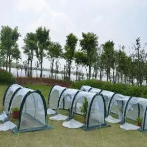 비닐하우스 길고양이 겨울 난방 보온 고양이집 바람막이