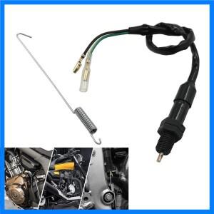 오토바이 후방 브레이크 스톱 라이트 스위치 스프링 키트 범용 혼다 ATV 스쿠터 자전거 세발 자전거 세트