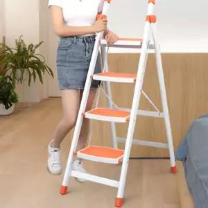 실내용 접이식 사다리 4단 A형 계단형 다용도 가정용 계단식