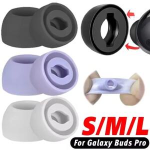 삼성 호환 갤럭시 호환 버즈 프로 이어팁 이어버드 실리콘 교체용 패드 이어플러그 액세서리 소프트 L/M/S