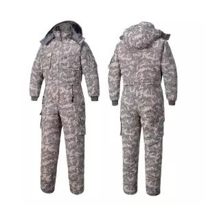 겨울작업복 점프수트 남성용 방한복 우주복 성인 정비복 스트립 스트릿