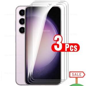 [호환품]삼성 호환 갤럭시 호환 S25/S24/S23  S24FE 유리 화면 보호기 S20Ultra 필름 3Pcs