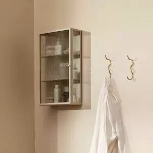 수납장 모루유리 욕실 벽장 선반 3단 인테리어 벽걸이