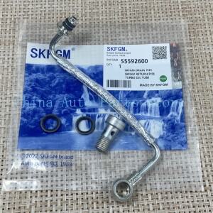 뷰익 엔코어  호환 크루즈 1.4 오펠 복스홀 55592600 터보 오일 공급 파이프 튜브