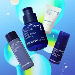 이니스프리 홀리데이 레티놀 그린티 PDRN 스킨부스터 앰플 세트 (40mL)