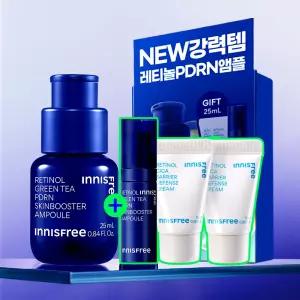 이니스프리 레티놀 PDRN 앰플 기획세트 (앰플 25mL+5mL+레티놀 크림 10mLx2)