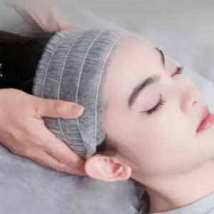 일회용 헤어밴드 부직포 100p 마사지 세안