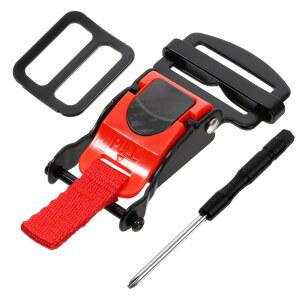 헬멧 퀵 릴리스 버클 키트 오토바이 헬멧 액세서리 헬멧 턱 스트랩 퀵 래치 풀 페이스, 하프, 3/4 D-링 헬멧용 클립