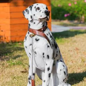 달마시안 모형 강아지 인형 폭30 대형 캠핑장 조형물 카페 높이54cm) (