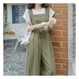 [마이더스비] 크로버 스트링 멜빵 점프수트