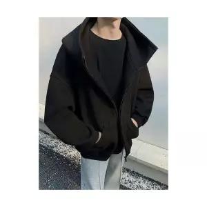 야무치 남자 데일리룩 간절기 가디건 집업 루즈핏 맨투맨 가을 겨울 후드 KUK4