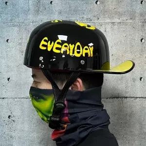 야구모자 헬멧 바이크 오토바이반모 배달 야구모자헬멧