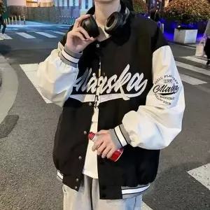 [모로엠]남성 레터링 디테일 야구 점퍼 DMS JUA Q4196709_P414156202