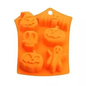실리콘몰드 할로윈 유령 박쥐 호박 할로윈초콜렛몰드 (WFJ73DD)