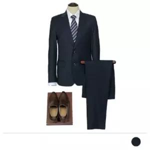 고품질 기본정장 직장 댄디 여름 남자정장 남편 더블버튼 봄 (WFJREU6)