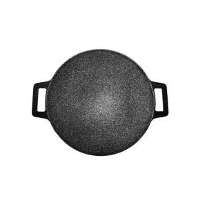 라운드그리들팬 그릴팬 라운드그릴팬 33cm구이팬 고기불판그릴 (WFJ74AN)