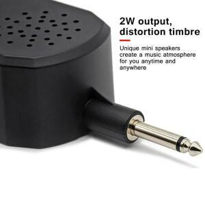 2025 뉴 조요 휴대용 기타 헤드폰 앰프 내장 디스토션 미니 사이즈 - 어디서든 전자 연습 가능