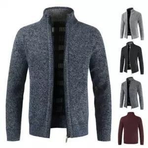 [하프클럽/]맨즈 모던 스타일 집업자켓 뜨개탑 카디건 풀오버 상의자켓두꺼