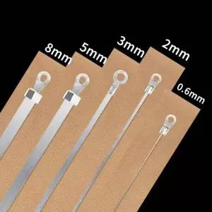 진공포장 임펄스 실러 예비 수리 부품 키트 열 도장 스트립 교체 요소 가열 씰링 기계 10개