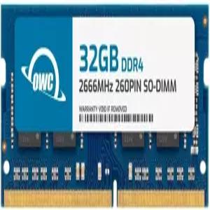 OWC 32GB DDR4 2666MHz PC4-21300 CL19 2RX8 비ECC SODIMM 1.2V 260핀 노트북 메모리 RAM 업그레이드 모듈