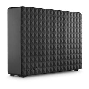 Seagate 확장 데스크톱 16TB 외장 하드 드라이브 HDD - PC 및 노트북용 USB 3.0 1년 구조 서비스(SEB16000402), 블랙