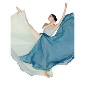 부채춤 공연 의상 720도 라이트퍼플 입시복 부채춤한복 무용복 전통 예술 타입