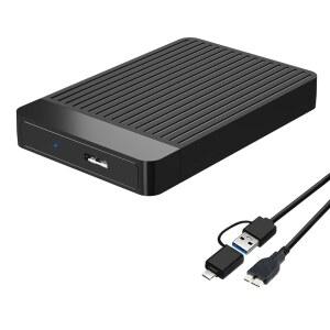 Tianken 750GB 울트라 슬림 휴대용 외장 하드 드라이브 2.5인치 USB 3.0 HDD 스토리지, Mac, PC, 노트북, PS4, Xbox One용