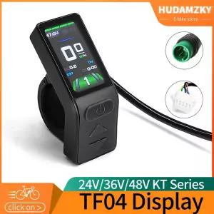 전기 자전거 전동 디스플레이 KT 미니 소형 TFT TF04 24V36V48V 방수 플매트 카펫 러그 변환 키트 공간 형
