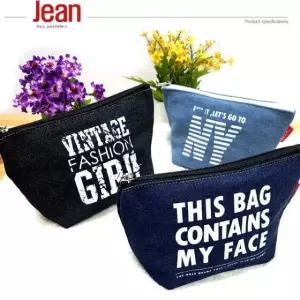 청바지 파우치 진파우치 시리즈 국산 파우치 화장품파우치 가방 미니백